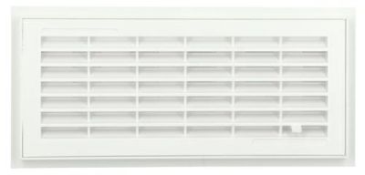 Grille maçonnerie rectangulaire démontable type 100 avec anti-insecte - NICOLL - F111