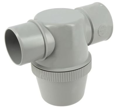 Siphon lavabo entrée horizontale Ø 50 - NICOLL - YJ1C