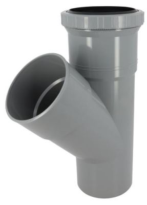 Culotte simple de dilatation mâle-femelle 45° Ø 110 - NICOLL - BMV14