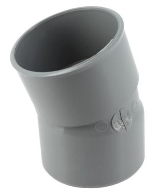 Coude simple femelle-femelle 20° Ø 75 - NICOLL - CP22