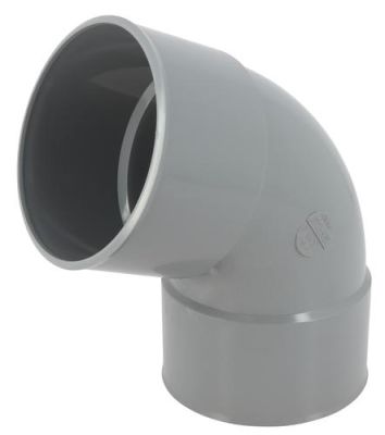 Coude simple femelle-femelle 67°30 Ø 110 - NICOLL - CV66