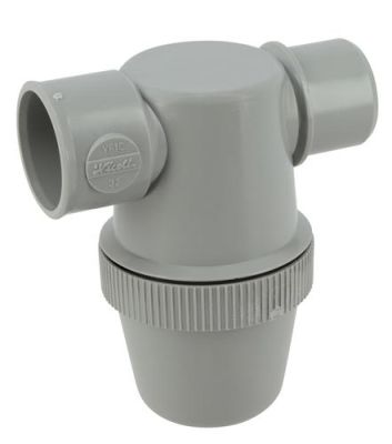 Siphon de lavabo en pvc-c gris, Ø 32 comme parcours classement m1 - NICOLL - YF1C