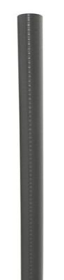 Tube flexible, Ø 32 mm, mâle-mâle, longueur 1 m, à coller, gris, en PVC