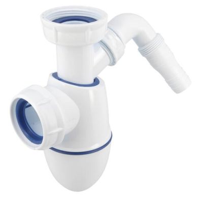 Siphon pour évier EASYPHON®, à joints intégrés, pour évier Ø 40/40 mm NICOLL - 0224360