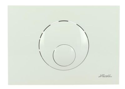 389-plaque 2v 146x205 b.ronds blanche