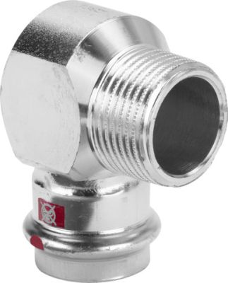 Prestabo-Coude de transition 90° acier non galvanisé modèle 1114.1 15 - VIEGA - 559526