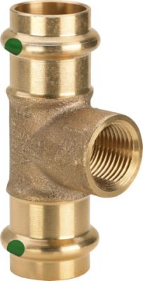 Sanpress-Té avec SC-Contur bronze ou bronze VdS d1 28 Rp d2 - VIEGA - 313968