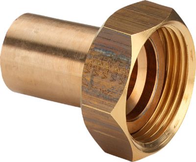 Sanpress-Raccord à écrou libre bronze silicium modèle 2264 15 - VIEGA - 338503