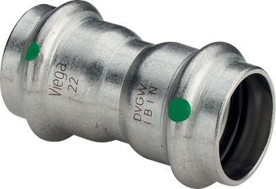 Sanpress Inox-Manchon avec SC-Contur acier 2315 certification VdS 35 - VIEGA - 436193
