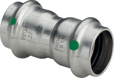 Sanpress Inox-Manchon avec SC-Contur acier 2315 certification VdS 54 - VIEGA - 436216