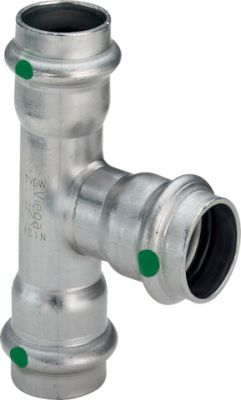 Té réduit inox 2318 - 28/22/28 - VIEGA - 435974