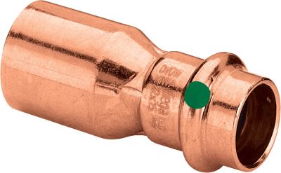 Profipress-Pièce de réduction cuivre, modèle 2415.1 Ø 1: 16 Ø 2: 14 - VIEGA - 443795