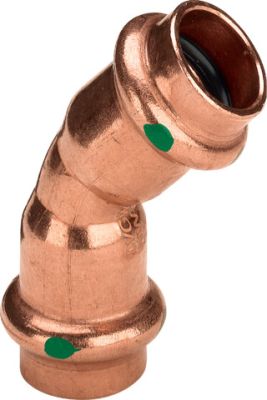 Profipress-Coude 45° cuivre, modèle 2426 d: 15 - VIEGA - 292348