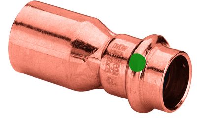 Profipress-Pièce de réduction cuivre, modèle 2415.1 Ø 1: 18 Ø 2: 16 - VIEGA - 443818
