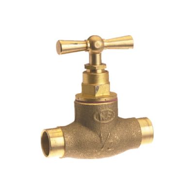 Robinet ARRET A souder POUR cuivre 20x22 grenaille - NF - GRK - 110-8V