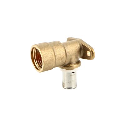 Coude applique long 1/2" PER 10x12 Raccord type radial SERTIPRESS - RCAL212