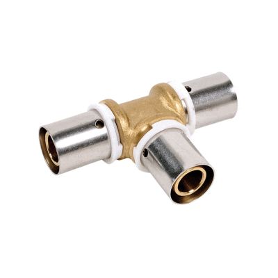 Té égal à sertir PER 13x16 Raccord type radial SERTIPRESS - RT16