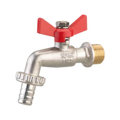 robinet arrosage a boisseau sphérique AVEC manette papillon 3/4-1" a.c.s GRK - 75-8GH