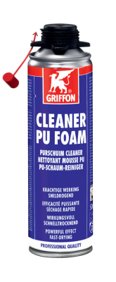 Pu-foam Cleaner nettoyant spécial mousse PU pistolable aérosol 500 ML - GRIFFON - 6150505
