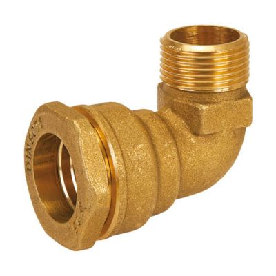 COUDE mâle laiton POUR polyethylene 3/4-25 - GRK - 507-1G