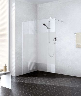 Paroi walk-in WALK-IN-SHOWER XB XBWIW L90 2M argent poli v.stripe clean ROTH - 1403028781