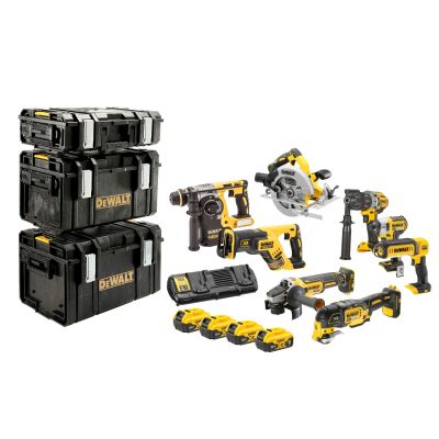 Kit 8 outils XR 18V 5Ah Li-Ion