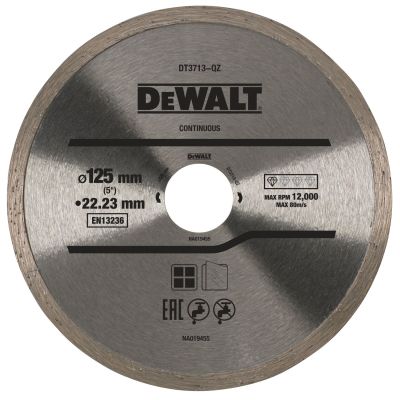 Disque à jante continue pour béton, brique et pierre 125x22.2mm