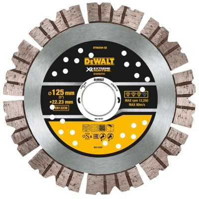Disque béton Extreme Runtime pour rainureuse 125 x 22.2mm