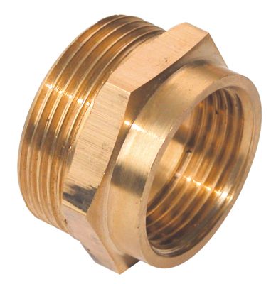 Raccord laiton Mamelon réduit 243g mâle femelle 3/8'' 1/4'' - THERMADOR - 243G1208