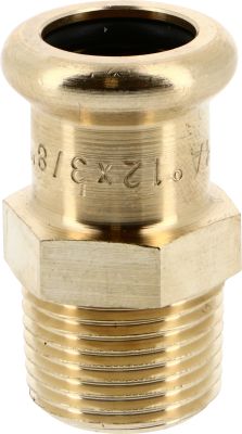 Mamelon laiton à sertir 8243G Ø22-1/2 M laiton tube Cuivre Chauff THERMADOR - 8243G2215