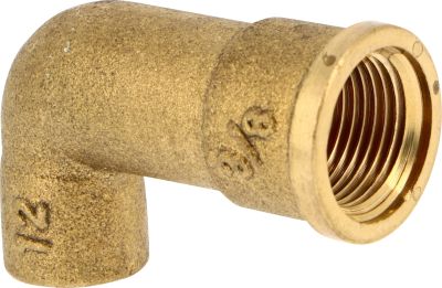 Raccord laiton Coude à souder 90gcu visser 16 1/2'' modèle long - THERMADOR - 90GC1516L