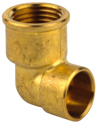 Raccord laiton Coude à souder 90gcu femelle visser 14 3/4'' - THERMADOR - 90GC1420