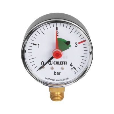 Manomètre sanitaire. Raccord radial 1/4". 0 - 10 bar - THERMADOR - F0002665