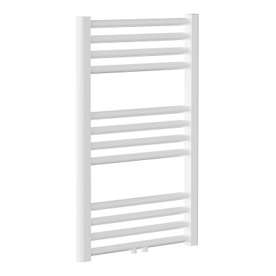 MAHANA Raccordement Central 500x700Sèche-Serviettes Acier Blanc 301W