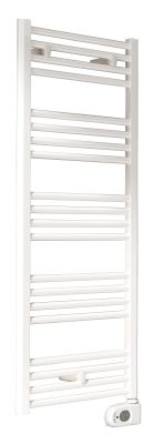MAHANA Droit électrique 400x1308 500WSèche-Serviette Acier Blanc