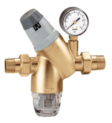 Réducteur de pression MM 1/2" +manomètre + cartouche filtrante + bol THERMADOR - R53515F
