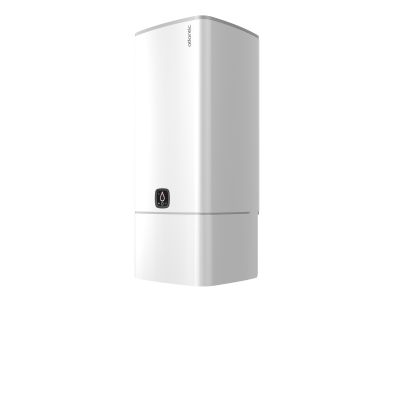 Chauffe-eau électrique Linéo vertical mural blanc carré 100L