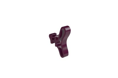 Patère papillon prune pour sèche-serviettes ATLANTIC CHAUFFAGE ET CHAUFFE-EAU - 850208