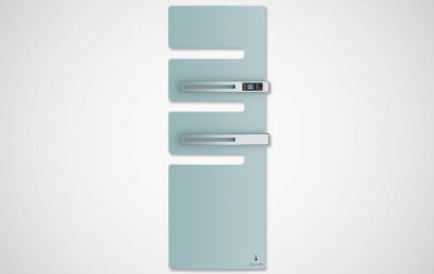 Radiateur sèche-serviettes connecté Serenis Premium mât droite 1750w - ATLANTIC - 850472