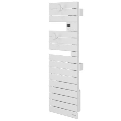 Radiateur sèche-serviettes connecté Wifi sans ventilo 600W blanc carat - ATLANTIC - 850612