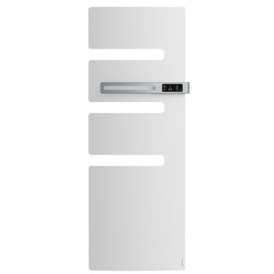 Radiateur sèche-serviettes Serenis mât droite 750w blanc Carat - ATLANTIC - 850559