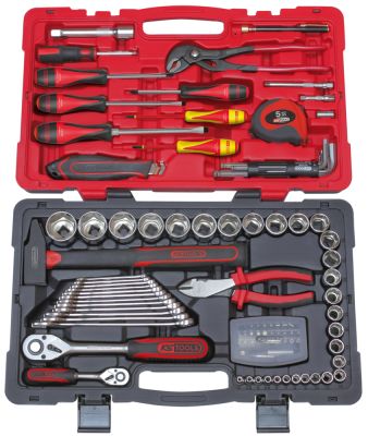 Coffret de douilles et accessoires ULTIMATE 1/4&quot; - 1/2&quot;, 101 pièces