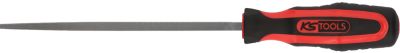 Lime carrée demi-douce emmanchée, L.250 mm