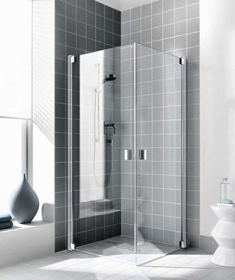 Paroi 1/2 angle pivotante RAYA RA1ER L100 2M argent poli v.clair ROTH - 1403027973
