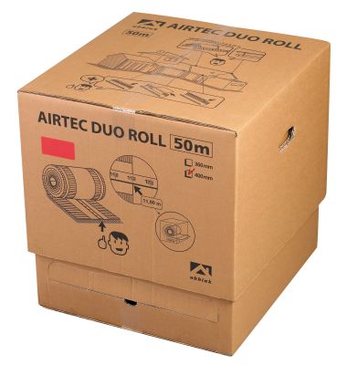 Closoir de faîtage Duo Roll en carton dérouleur larg.310mm long.50m UBBINK - 203776