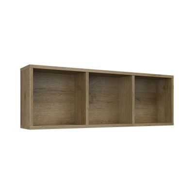 Niche déco H 30 cm x L 90 cm chêne décor doré mélaminé DOM325 - DOMAO