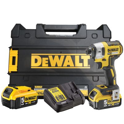 Visseuse à chocs XR 18v 5Ah Li-Ion Brushless - DEWALT - DCF887P2-QW
