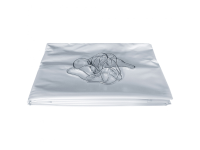 Rideaux de douche 2000x1400 pvc blanc classe M1 "non-feu" bas plombé - PELLET - 805142