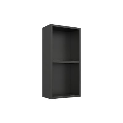 Niche déco H 60 cm x L 30 cm graphite mat mélaminé DOM327 - DOMAO