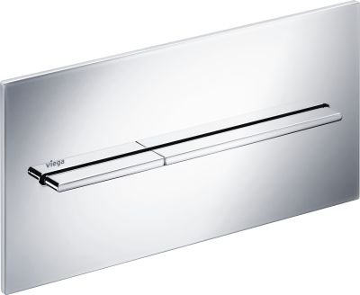 Plaque de commande 8354.1 VfM104 aluminium couleur inox VIEGA - 598471